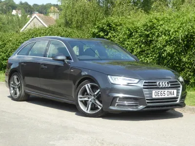 Used Audi A4 S-Line 163 HP (119 kW) 2015 Grey Estate