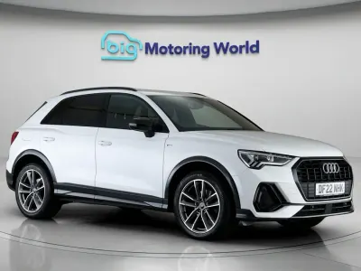 Used Audi Q3 Black Edition 150 HP (110 kW) 2022 White SUV