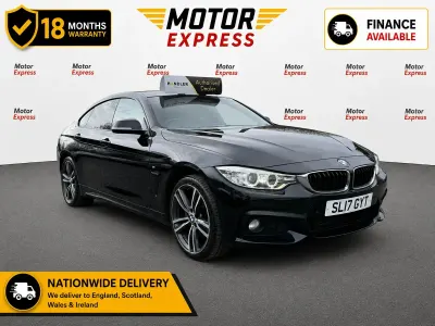 Used BMW 420 Coupé M Sport 190 HP (139 kW) 2017 Black Coupe