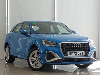 Used Audi Q2 S-Line 150 HP (110 kW) 2023 Blue SUV