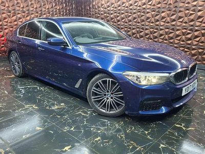 Blue Used 2017 BMW 520 M Sport Sedan | £13,499