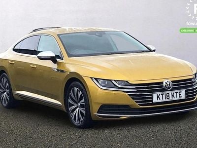 Yellow Used 2018 VW Arteon Elegance Sedan | £15,699 (Fair price)