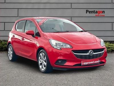 Used Vauxhall Corsa 73 HP (53 kW) 2018 Red Hatchback