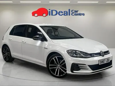 Used VW Golf VII GTD 184 HP (135 kW) 2017 White Hatchback