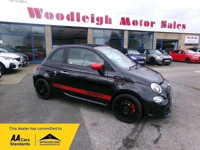Used Abarth 595 145 HP (106 kW) 2018 Black Cabriolet