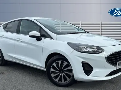 Used Ford Fiesta Titanium 101 HP (74 kW) 2023 White Hatchback