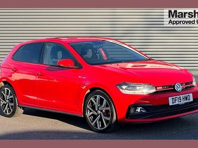 Red Used 2019 VW Polo GTI Hatchback | £15,480 (Fair price)