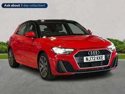 Used Audi A1 Sportback S-Line 150 HP (110 kW) 2022 Red Hatchback