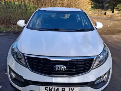 Used Kia Sportage 115 HP (84 kW) 2014 White SUV