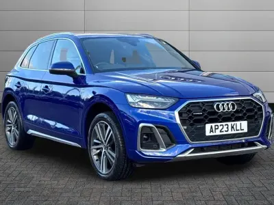 Used Audi Q5 S-Line 265 HP (194 kW) 2023 Blue SUV