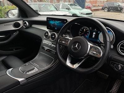 Used Mercedes GLC300 AMG line 242 HP (177 kW) 2022 Black SUV