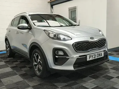 Used Kia Sportage 177 HP (130 kW) 2021 Silver SUV