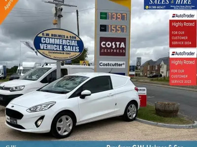 Used Ford Fiesta 85 HP (62 kW) 2020 White Hatchback