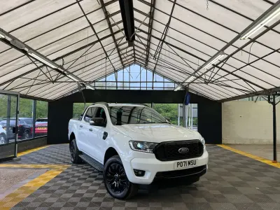 Begagnad Ford Ranger Wildtrack 2021 Vit Pickup