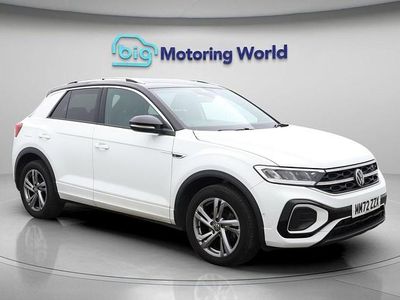 White Used 2023 VW T-Roc R-line SUV | £21,300 (Fair price)