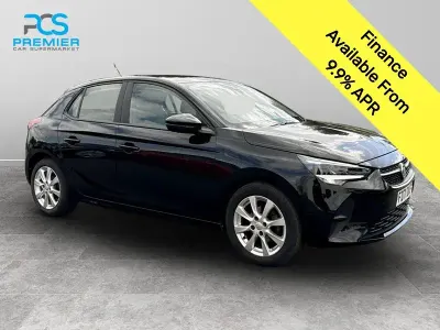 Used Vauxhall Corsa Edition 75 HP (55 kW) 2022 Black Hatchback