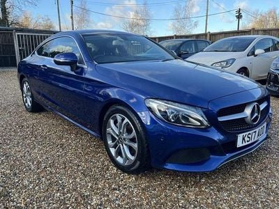 Blue Used 2017 Mercedes C220 Coupe | £10,495 (Good price)