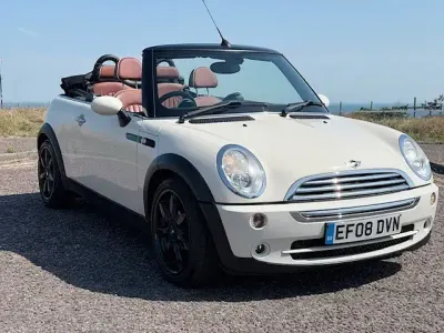 Used Mini Cooper Cabriolet 2008 White Cabriolet
