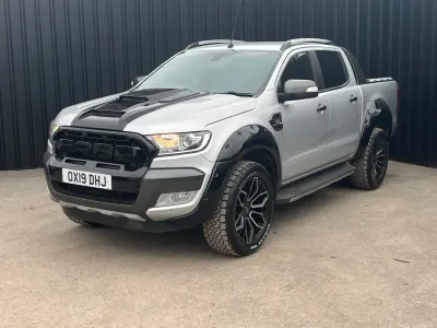 Begagnad Ford Ranger Wildtrack 200 HK (147 kW) 2019 Silver Pickup