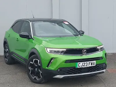 Used Vauxhall Mokka Ultimate 100 kW (136 HP) 2023 Green SUV