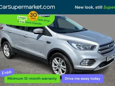 Begagnad Ford Kuga Zetec 150 HK (110 kW) 2018 Silver SUV