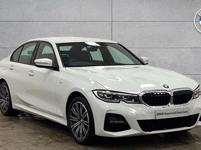 White Used 2021 BMW 330e M Sport | £24,495 (Fair price)