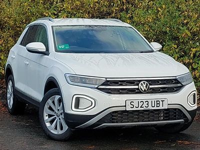 White Used 2023 VW T-Roc Style SUV | £20,998 (Fair price)