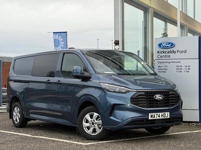 Blue Used 2024 Ford Transit Custom Limited Cabriolet | £32,495 (Fair price)