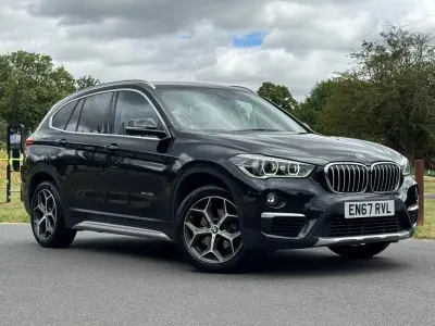 Used BMW X1 xLine 150 HP (110 kW) 2017 Black SUV