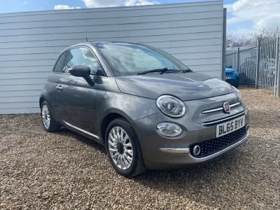 Używany Fiat 500 Lounge 69 KM (50 kW) 2015 Szary Hatchback