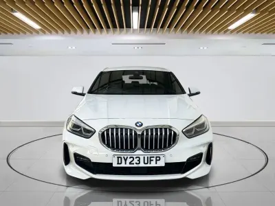Used BMW 118 M Sport 136 HP (100 kW) 2023 White Hatchback