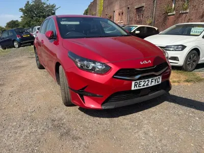 Used Kia Ceed 158 HP (116 kW) 2022 Red Hatchback