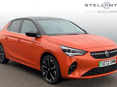 Used Vauxhall Corsa-e Elite 100 kW (136 HP) 2022 Orange Hatchback