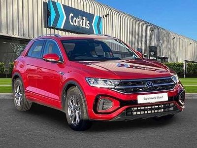 Red Used 2022 VW T-Roc R-line SUV | £21,295 (Fair price)