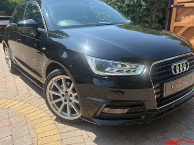 Used Audi A1 Sportback S-Line 125 HP (91 kW) 2017 Black Hatchback