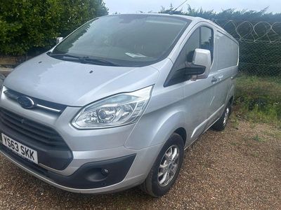 Silver Used 2013 Ford Transit Custom Limited Van | £4,495 (A bit pricey)