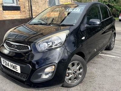 Used Kia Picanto 68 HP (50 kW) 2014 Black Hatchback