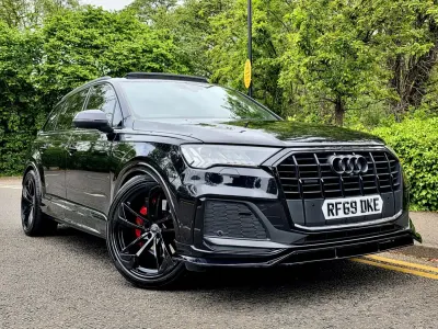 Used Audi Q7 Black Edition 286 HP (210 kW) 2020 Black SUV