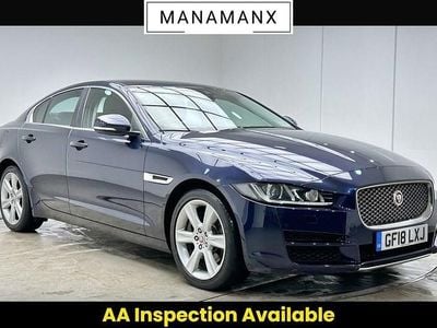Used Jaguar XE Portfolio 250 HP (183 kW) 2018 Blue Sedan
