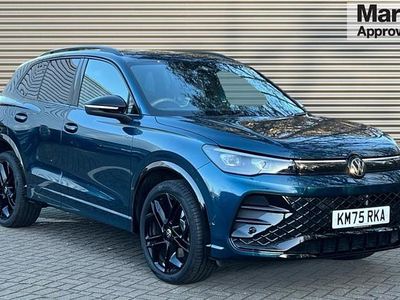 Metallic speed blue New 2025 VW Tiguan Black Edition SUV | £43,990