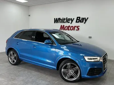 Used Audi Q3 S-line plus 184 HP (135 kW) 2016 Blue SUV