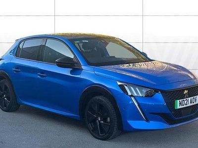 Used Peugeot e-208 GTi 100 kW (136 HP) 2021 Blue Hatchback