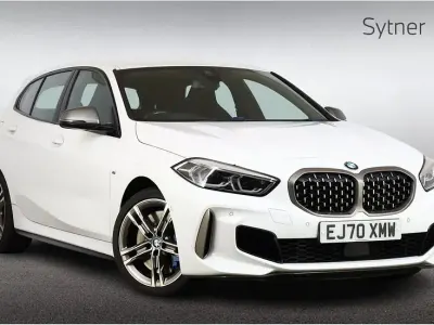Used BMW M135 Shadowline 306 HP (225 kW) 2020 White Hatchback
