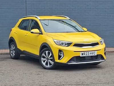 Used Kia Stonic 99 HP (72 kW) 2023 Yellow SUV