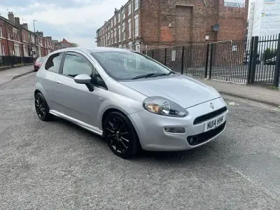 Used Fiat Punto 69 HP (50 kW) 2014 Grey Hatchback