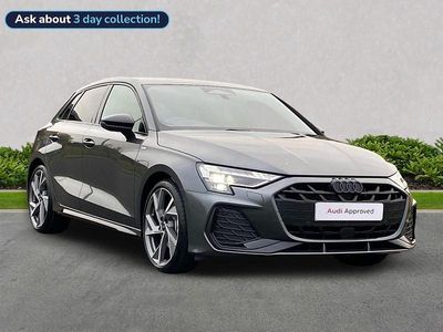 Used Audi A3 Black Edition 147 HP (108 kW) 2025 Grey Hatchback