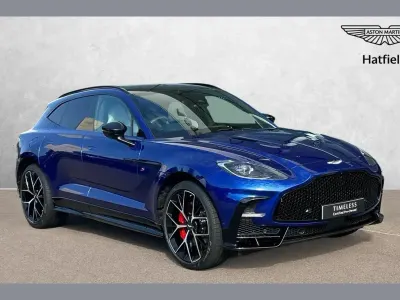 New Aston Martin DBX 717 HP (527 kW) 2026 Blue SUV