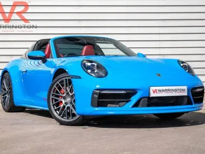 Used Porsche 992 450 HP (330 kW) 2022 Blue Cabriolet