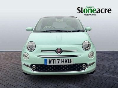 Used Fiat 500 Lounge 69 HP (50 kW) 2017 Green Hatchback