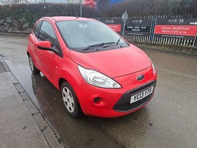 Used Ford Ka 69 HP (50 kW) 2013 Red Hatchback